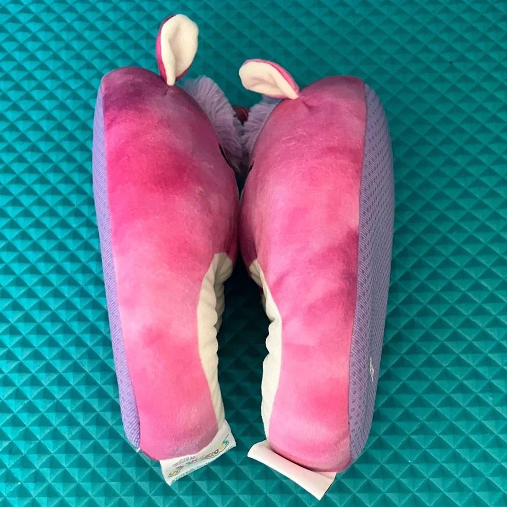 Squishmallows Lola The Unicorn Dual Sizes Girls Slippers | S 11-12